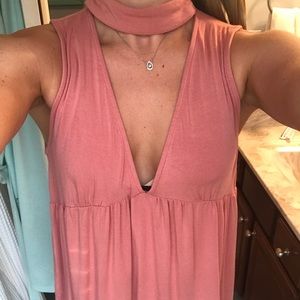 Pale pink tank